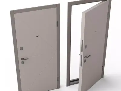 Khalid Door 3D model