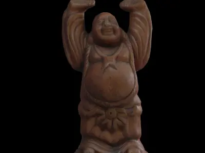 Laughing Buddha  Free 3D model