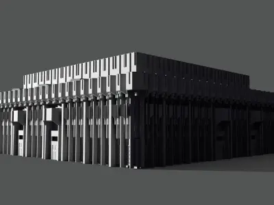 Xalqlar dostligi saroyi in Tashkent 3D model