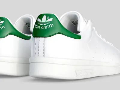 adidas stan smith green 3D model