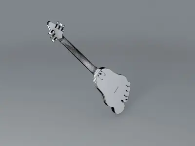 BIG foot guitar Free 3D model