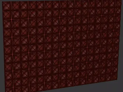 3d wall panel 5 3D model