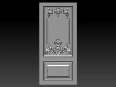 ITALY STYLE MAIN DOOR 3D model
