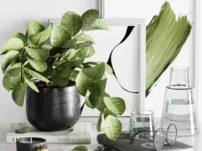 Decorative set 41 3D model