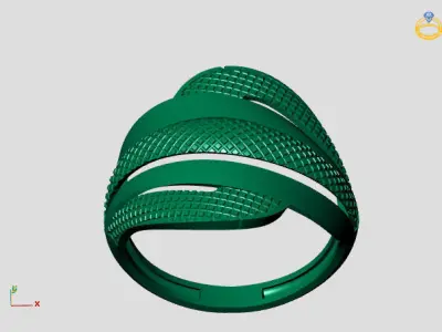 Women Plain Ring STL Models Womens Ring 3dmodels 3D print model 3D print model order