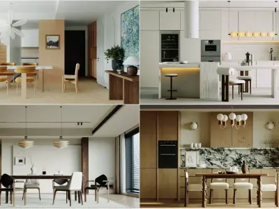 Dining Room Colection 05 for Unreal Engine 3D model