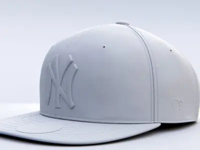 New York Yankees New Era Cap 3D model
