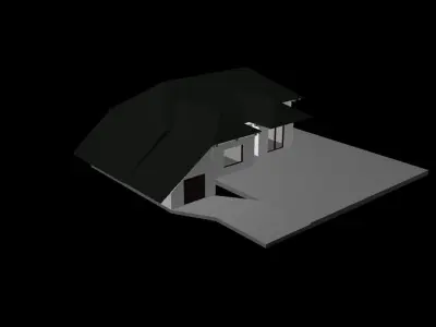Ground House  3D model
