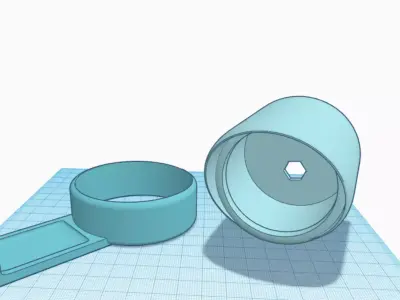 Turbo Gauge 52mm 3D print model