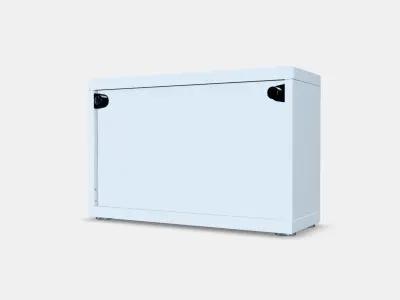 BESTA Shelf unit with door 65 Low-poly 3D model