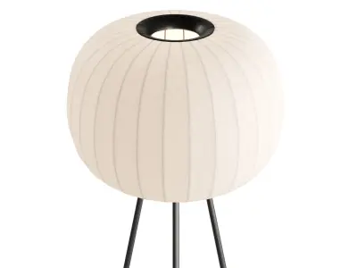 581 Paper Floor Lamp by VIPP 3D model