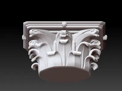 Column Head 3D print model
