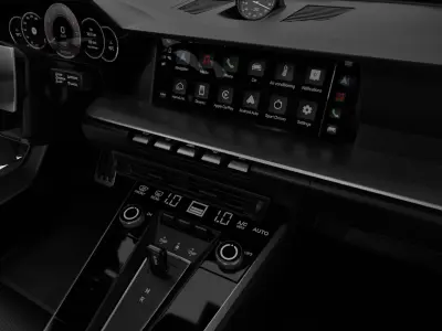 Porsche 911 Carrera GTS 2025 HQ 3d model 3D model