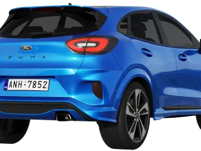 Puma crossover 3D model