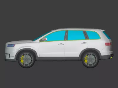 Generic SUV Car 3D model
