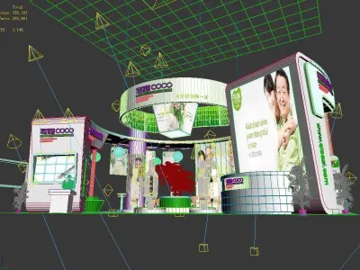 Exhibition - Area - 15X12-3DMAX2009-05 3D model