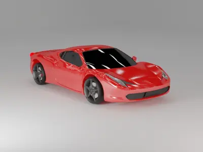 Ferrari 458 Italia 3D model
