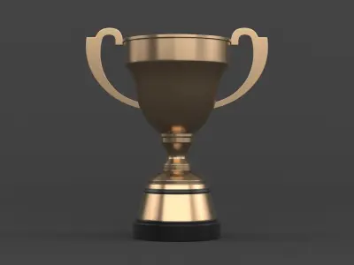 Trophy Cups 3D model 26
