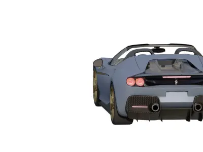 ferrari j50 3D model