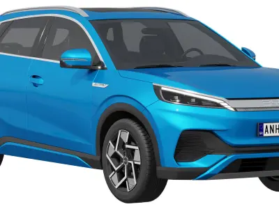 BYD Atto 3 2025 3D model