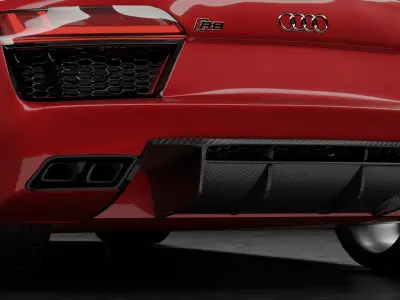 Audi R8 V10 3D model