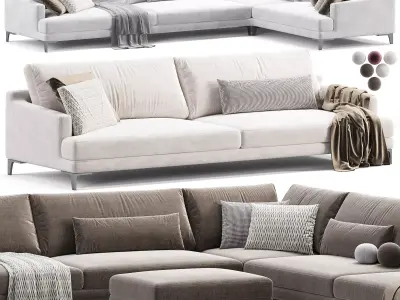 Bellport Sofa 3D model