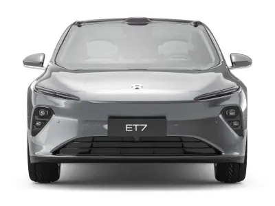2025 NIO ET7 With Interior 3D model