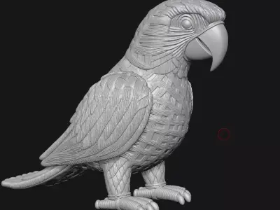 Parrot 3D print model