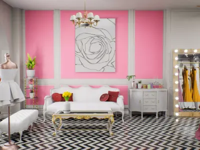 Wedding Dress Shop  3D model