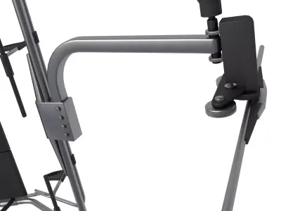 Ski lift chair  3D model