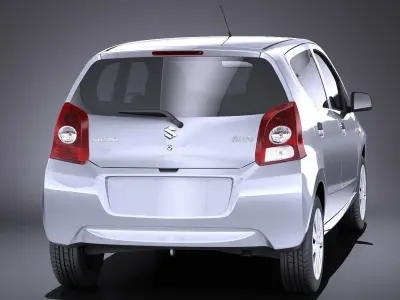 Suzuki Alto GL 2009-2015 VRAY 3D model