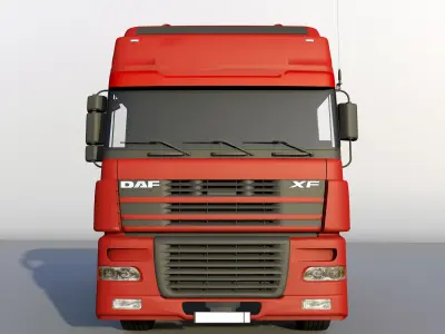 daf xf 480 3D model