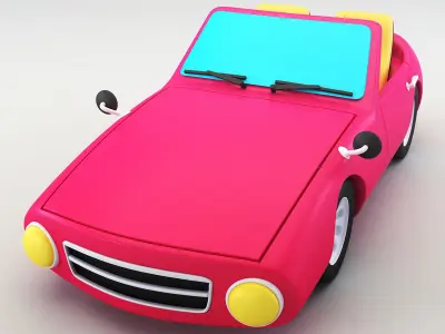 Toy Sport Car 3D model