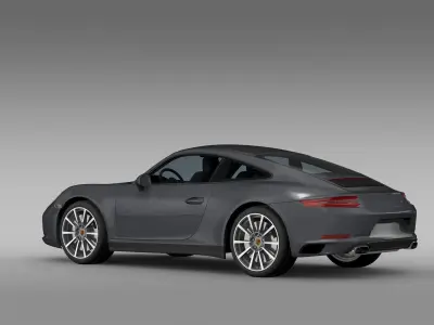 Porsche 911 Carrera Coupe 991 2016 3D model