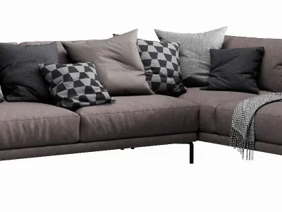 Interface Coco Sectional 4 3D model