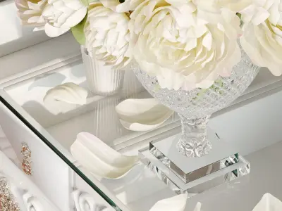 Decorative set 04 3D model 11