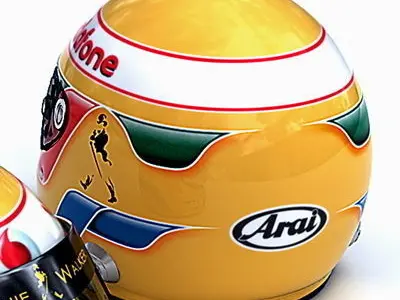 F1 2008 Helmets 3D model