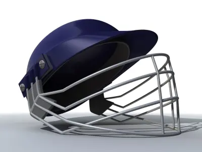 Cricket Helmet 3D model