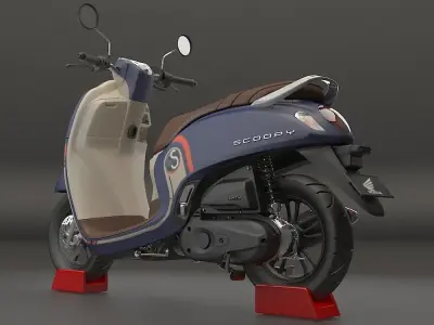 Honda Scoopy 2021 3D model