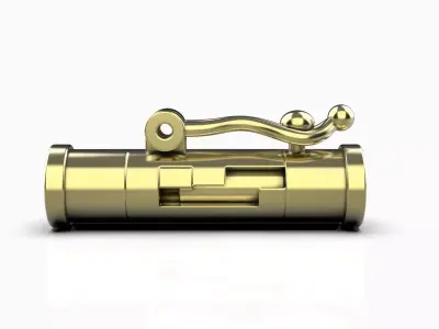 Jewelery lock 3D print model