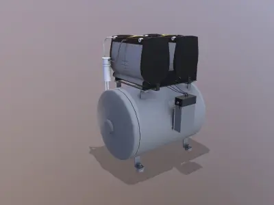 Compressor Machine 3D model