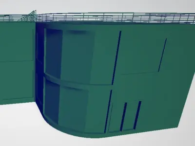 Bangalow 2-0001-3-3-22 3D model