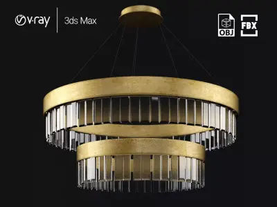 Solarin Twin Lamp 3D model