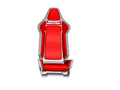 Racing seat 3D model