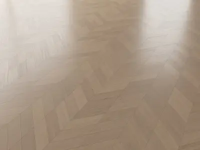  Parquet Oak Canna Brushed set 1 3D model