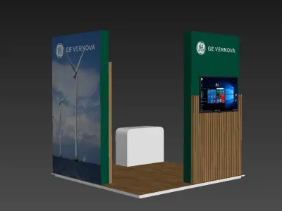 Small Stall 3D file and Design 3D model