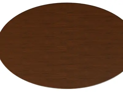 Classic wood table 1800 3D model