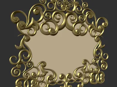 65 Ornaments Brushes - Pack  IMM Brushes and 5 Ornament Set 3D model