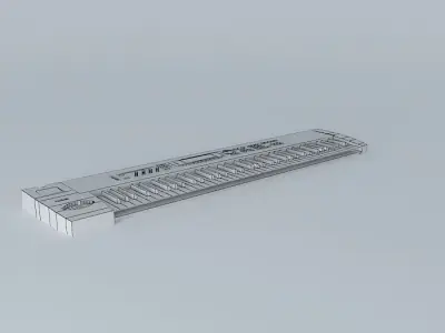 Korg Triton Le 76 Music Workstation Free 3D model