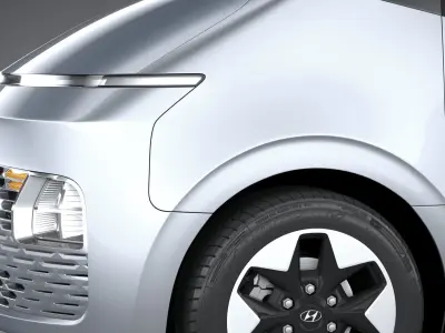 Hyundai Staria 2022 3D model
